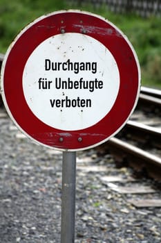 Passage prohibited