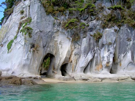Cliffs in New Zealand