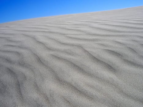 Sand dune in New Zealand