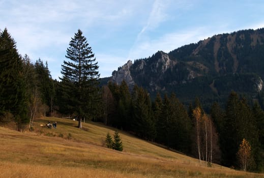 beautiful alpine country
