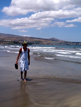 Walk on the beach