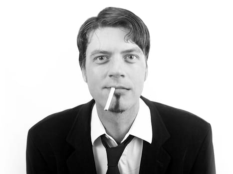 Man with cigarette
