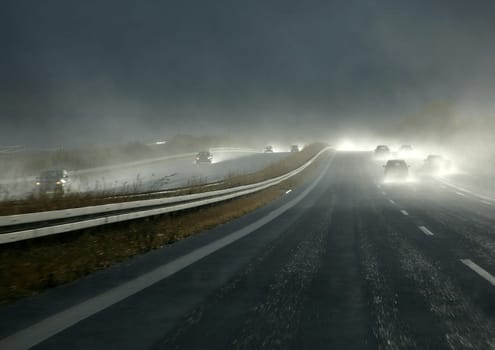 Rain front
