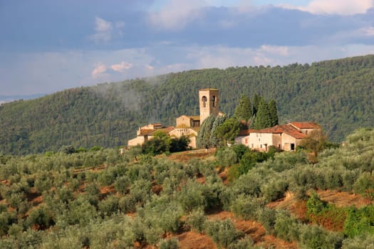 Tuscan monastery