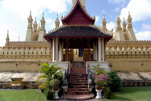 That Luang,temple in Vientiane,Laos