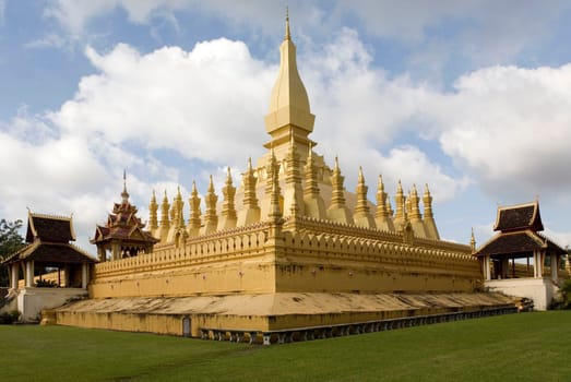 That Luang,temple in Vientiane,Laos