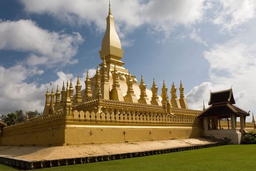 That Luang,temple in Vientiane,Laos