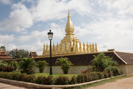 That Luang,temple in Vientiane,Laos