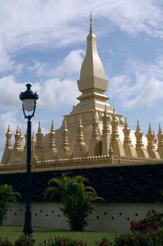 That Luang,temple in Vientiane,Laos
