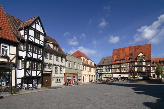 Market square two Quedlinburg