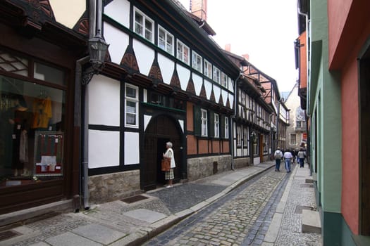 Altstadtgasse Quedlinburg