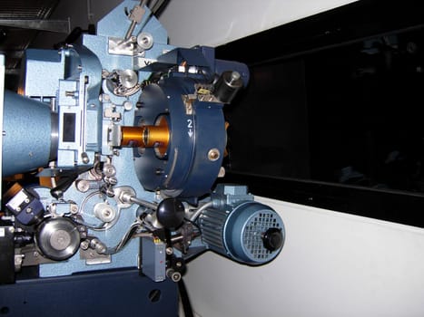 Projector in a cinema