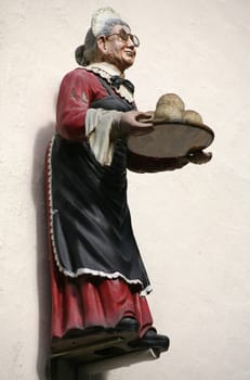 Granny waitress