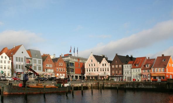 Inland harbour with old lock and loading dock on the north side,harbour fortifications with vaulted walls from 1870-78 Edited by Hannsel.... Thank you!!!!