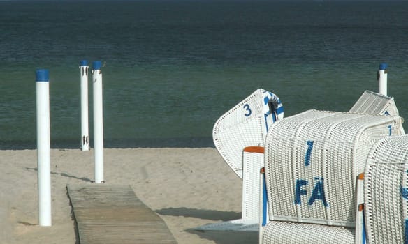 Beach chairs