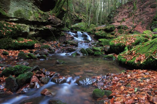 An idyllic stream in the northern Black Forest captured for 10 seconds.
