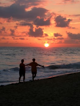 Embracing the sun