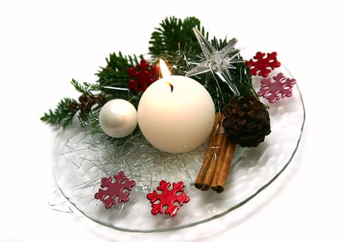 Christmas plates