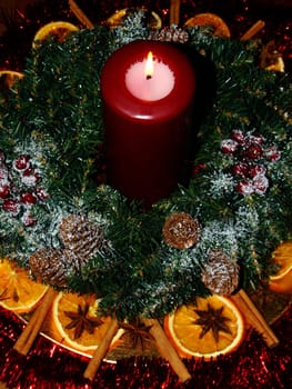 Advent wreath