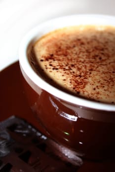 Cream coffee