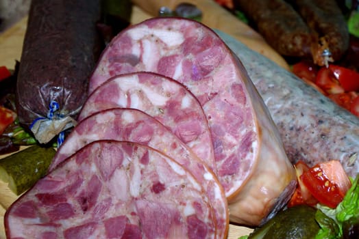 Sausage platter