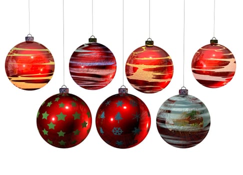 Christmas baubles
