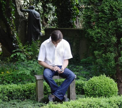 Talk on the phone in peace