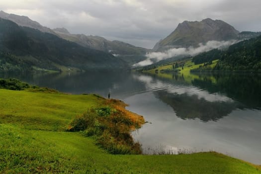 Spigelung am See