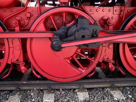 Steam locomotive BR52