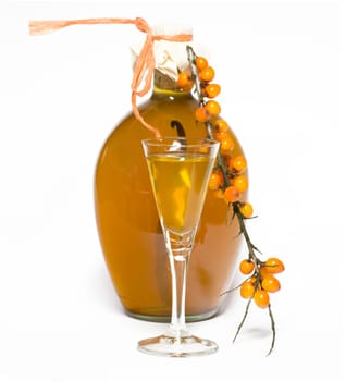 Sea buckthorn liqueur