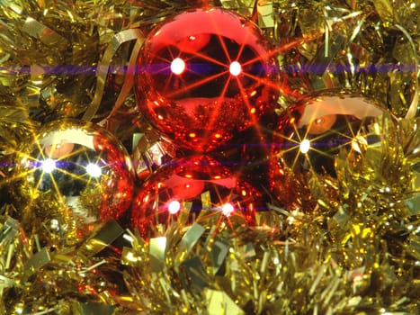Christmas tree baubles