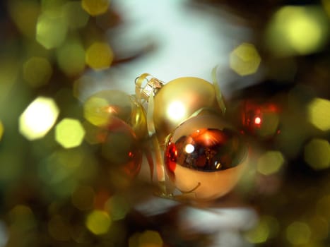 Christmas tree baubles