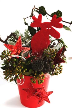 Christmas moose