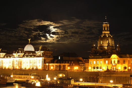 Dresden at night