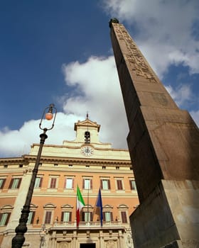 ... one of the many obelisks in Rome's city center - 6x7