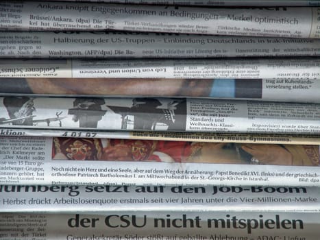 Old newspapers