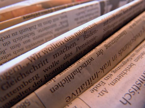 Old newspapers
