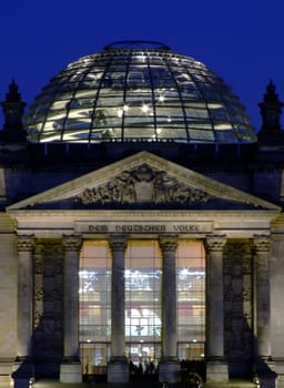Main portal Reichstag