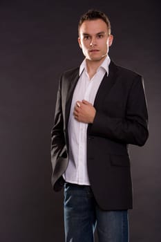 Man at Fashion-Stooting