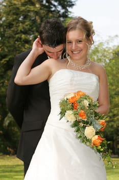 just a hint of kiss