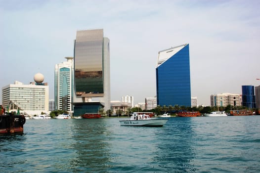 Dubai seen from the water