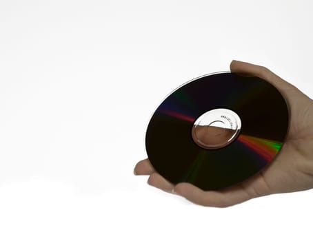 Hand with CD