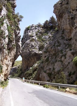 Gorge in Crete