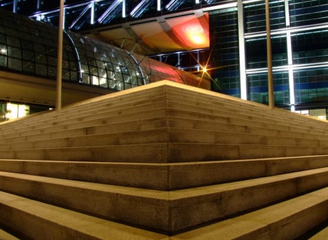 Corner staircase