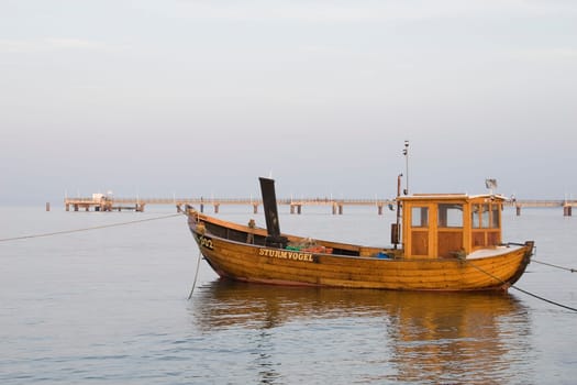 Boat and bridge