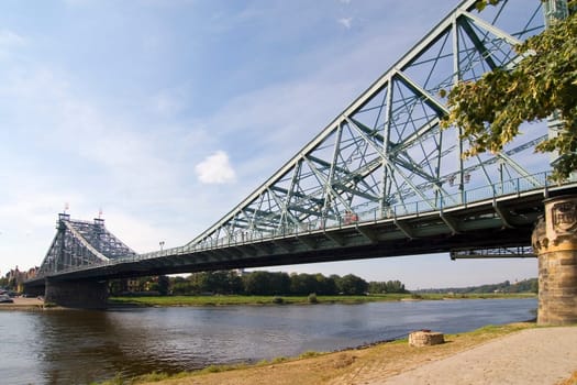 Elbe Bridge Dresden