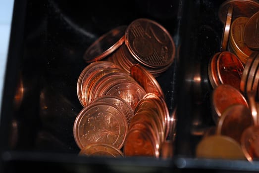 2 Eurocent pieces