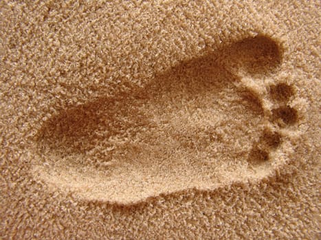Baby footprint