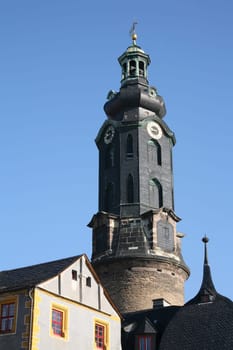 Residenzschloss in Weimar - former seat of government of the Weimar Republic