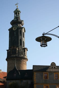 Residenzschloss in Weimar - former seat of government of the Weimar Republic